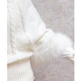 袖ファーポンチョ | axes femme | 詳細画像6 