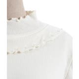 裏起毛ニット | axes femme | 詳細画像21 