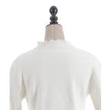 裏起毛ニット | axes femme | 詳細画像22 