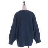 リボン編みロングニット | axes femme | 詳細画像16