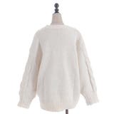 リボン編みロングニット | axes femme | 詳細画像7