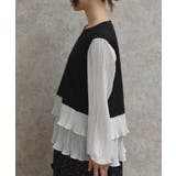 袖切替トップス | axes femme | 詳細画像4