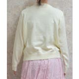 チュールニットカーデ | axes femme | 詳細画像3 