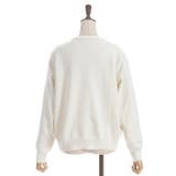 チュールニットカーデ | axes femme | 詳細画像7 