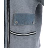 デニム切替カーデ | axes femme | 詳細画像10 