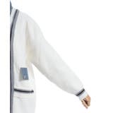 デニム切替カーデ | axes femme | 詳細画像22 