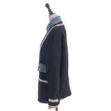 デニム切替カーデ | axes femme | 詳細画像24 