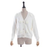 モチーフ付ニットカーデ | axes femme | 詳細画像14 