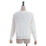 モチーフ付ニットカーデ | axes femme | 詳細画像16 