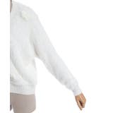 モチーフ付ニットカーデ | axes femme | 詳細画像22 