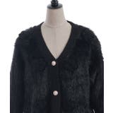 モチーフ付ニットカーデ | axes femme | 詳細画像8 