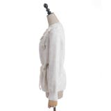 モチーフ付ニットカーデ | axes femme | 詳細画像10 