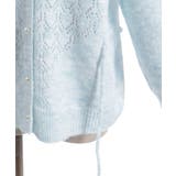 モチーフ付ニットカーデ | axes femme | 詳細画像21 