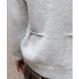 モチーフ付ニットカーデ | axes femme | 詳細画像5 