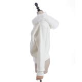 ファー付ニットパーカー | axes femme | 詳細画像17 