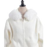 ファー付ニットパーカー | axes femme | 詳細画像19 