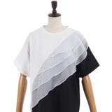 チュールフリルＴシャツ | axes femme | 詳細画像16 