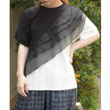 チュールフリルＴシャツ | axes femme | 詳細画像4 