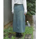 デニムナロースカート | axes femme | 詳細画像3 