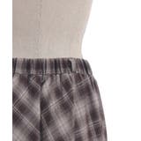 チェックイレヘムスカート | axes femme | 詳細画像12 