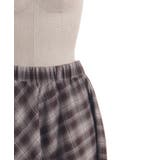 チェックイレヘムスカート | axes femme | 詳細画像9 