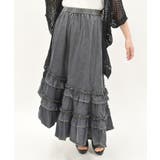 デニムティアードスカート | axes femme | 詳細画像5 