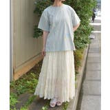 楊柳ロングスカート | axes femme | 詳細画像4 