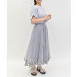 裾レースチュールスカート | axes femme | 詳細画像6