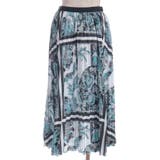 花柄プリーツスカート | axes femme | 詳細画像6 