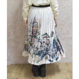 街柄プリーツスカート | axes femme | 詳細画像3 