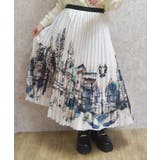 街柄プリーツスカート | axes femme | 詳細画像4 