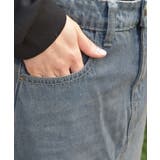 デニムエスカルゴスカート | axes femme | 詳細画像5 