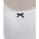 裾レースカップ付きキャミ | axes femme | 詳細画像11 