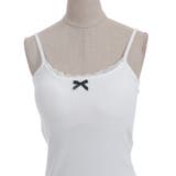 裾レースカップ付きキャミ | axes femme | 詳細画像9 