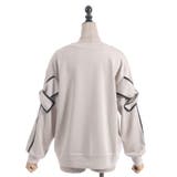 袖リボンカットプルオーバー | axes femme | 詳細画像25 