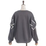 袖リボンカットプルオーバー | axes femme | 詳細画像4 