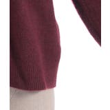 デニム切替ニット | axes femme | 詳細画像10 