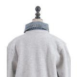 デニム切替ニット | axes femme | 詳細画像21 