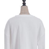 モチーフ刺繍スウェット | axes femme | 詳細画像12