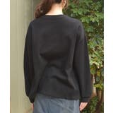 モチーフ刺繍スウェット | axes femme | 詳細画像3