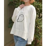 モチーフ刺繍スウェット | axes femme | 詳細画像5