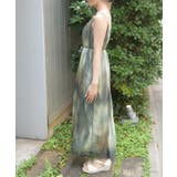 マーブル柄ワンピース | axes femme | 詳細画像2 