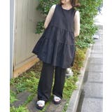 黒 | ティアードチュニック | axes femme