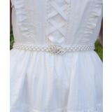 シルバー | ハートパールゴムベルト | axes femme