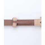 パールバックルキルト細ベルト | axes femme | 詳細画像9 