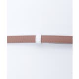 ローズバックル細ベルト | axes femme | 詳細画像7