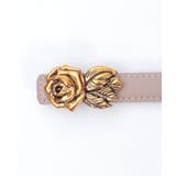 ローズバックル細ベルト | axes femme | 詳細画像11 