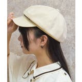 白 | ベルトラインキャスケット | axes femme