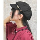 黒 | ベルトラインキャスケット | axes femme