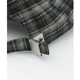 チェック柄デザインキャップ | axes femme | 詳細画像17 